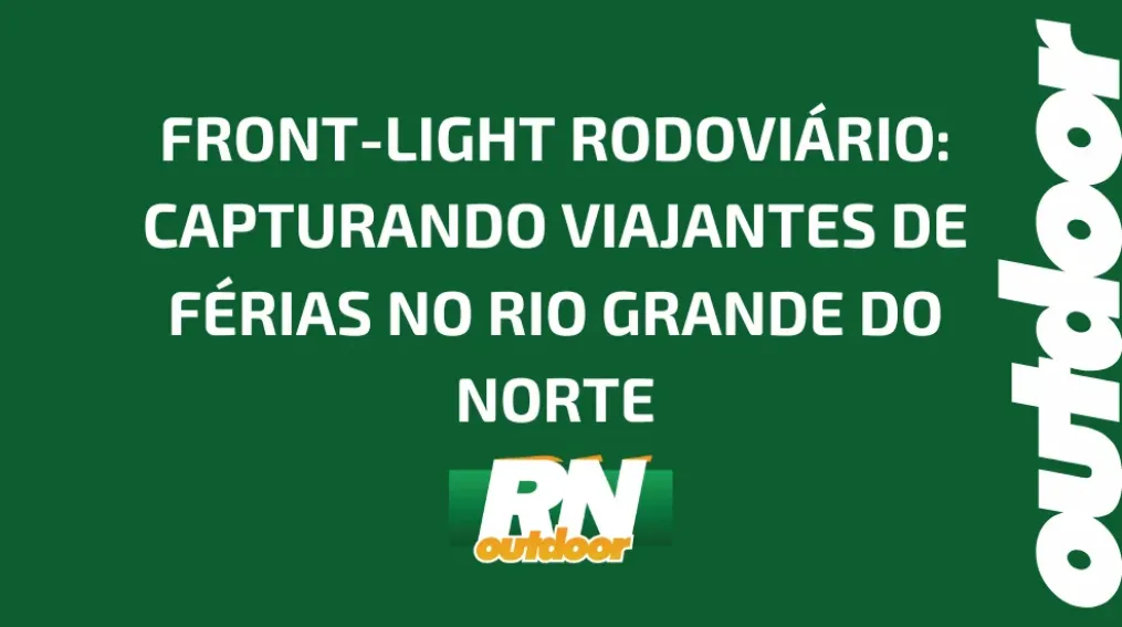 FRONT-LIGHT RODOVI&Aacute;RIO: CAPTURANDO VIAJANTES DE F&Eacute;RIAS NO RIO GRANDE DO NORTE
