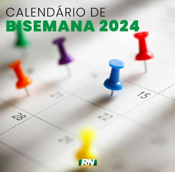 CALEND&Aacute;RIO DE BI SEMANA 2024