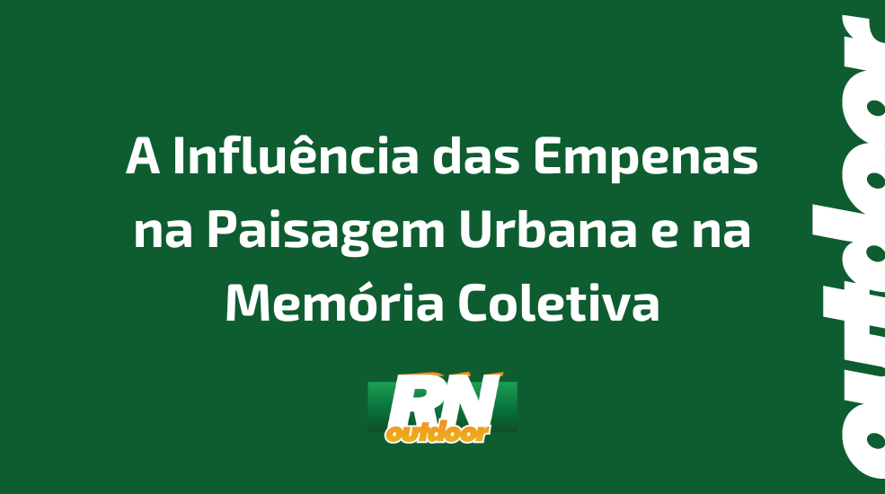 A Influ&ecirc;ncia das Empenas na Paisagem Urbana e na Mem&oacute;ria Coletiva