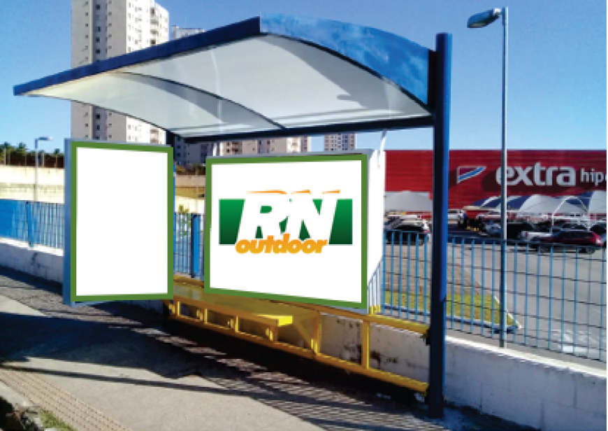 Mobili&aacute;rio Urbano - Abrigo de &Ocirc;nibus - Parnamirim