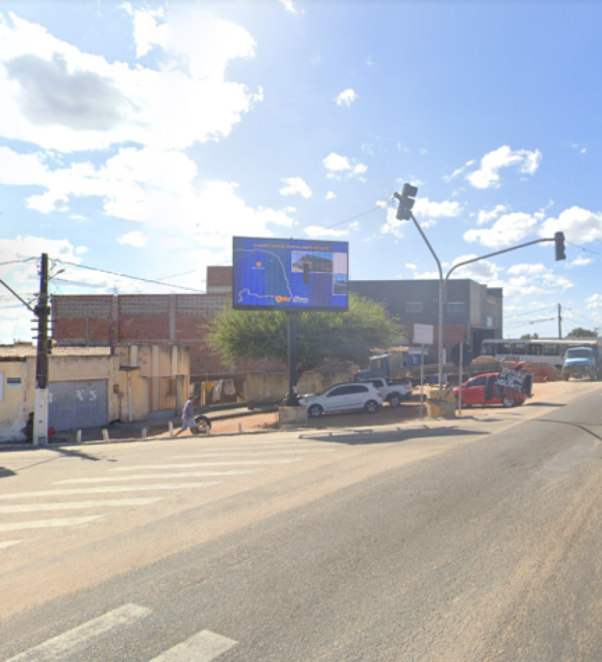 Painel de LED em Jo&atilde;o C&acirc;mara